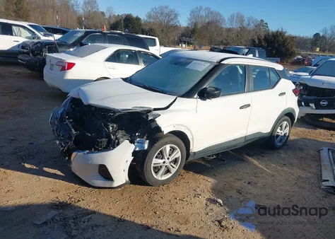 2021 Nissan Kicks S Xtronic Cvt из США, поврежденный, VIN 3N1CP5BV9ML464611